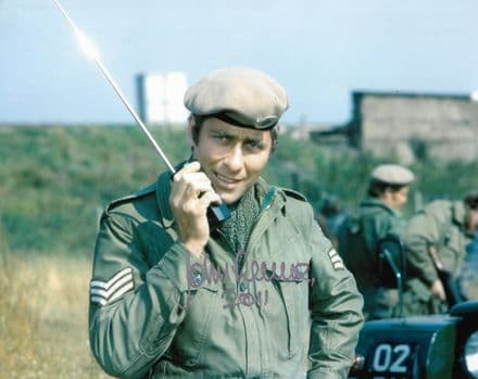 John Levene "Benson" DOCTOR WHO genuine signed autograph 10x8 COA 11537