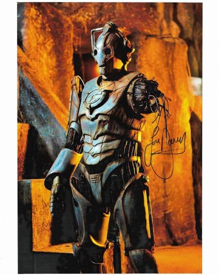 JON DAVEY - DOCTOR WHO "Cyberman"10x8 Genuine Signed Autograph COA 12273