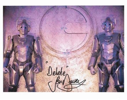 JON DAVEY - DOCTOR WHO "Cyberman"10x8 Genuine Signed Autograph COA