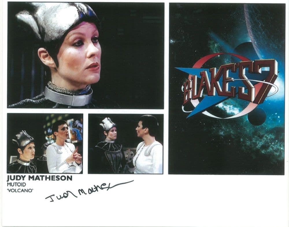 Judy Matheson MUTOID VOLCANO Blake s 7 Genuine Signed Autograph 10 x 8 ...