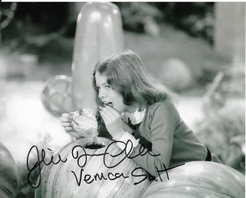 Julie Dawn Cole (Willy Wonka & The Chocolate Factory) - Genuine Signed Autograph 10x8 COA 12092