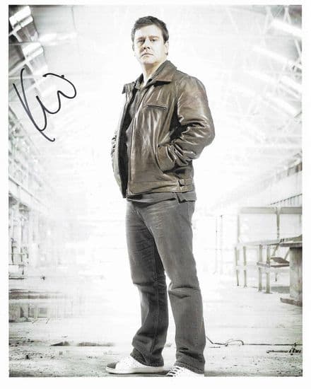 Kai Owen "Rhys" TORCHWOOD genuine signed autograph 10x8 COA 11528