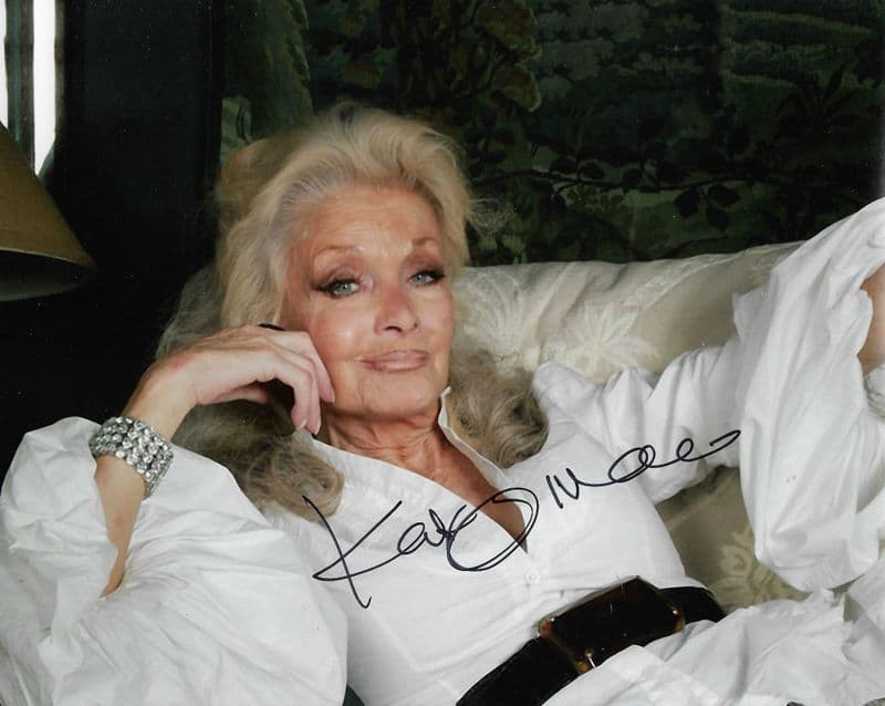 Kate O'Mara  (Actress)- Genuine Signed Autograph 10 x 8 COA 11591