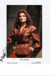 Kate O Mara The Rani DOCTOR WHO Genuine Signed Autograph 10 x 8 COA 847