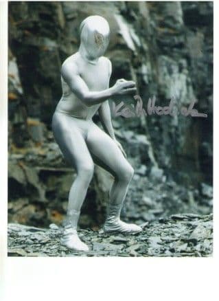 Keith Hodiak "Raston Robot "DOCTOR WHO Signed Genuine Autograph 10x8 COA 363
