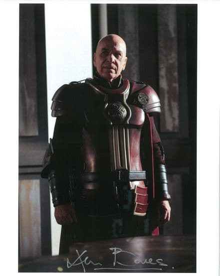 Ken Bones, Donald Sumpter , DOCTOR WHO Genuine Signed Autograph, 10v8 COA 10433