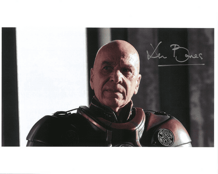 Ken Bones, Donald Sumpter , DOCTOR WHO Genuine Signed Autograph, 10v8 COA 10436