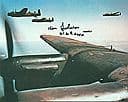 Ken Johnson - Wing Officer, 61 & 9 SQDN, Genuine Signed Autograph 10 x 8 COA 432
