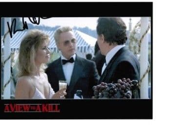 Kim Norton - Zorin 007 BOND GIRL - A VIEW TO A KILL Genuine Signed Autograph 10 x 8 COA 2838