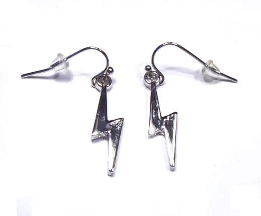 lightning earrings, prop replica 2773
