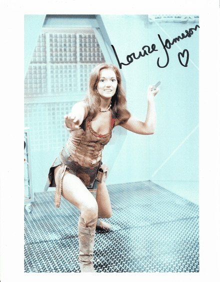 Louise Jameson 'Leela' DOCTOR WHO 10" x 8" Genuine Signed Autograph COA 22869