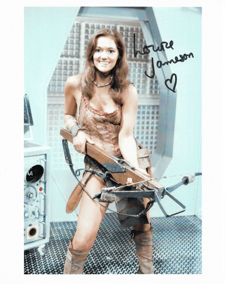 Louise Jameson 'Leela' DOCTOR WHO 10" x 8" Genuine Signed Autograph COA 22871