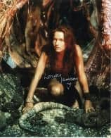 Louise Jameson "Leela" DOCTOR WHO genuine signed autograph 10x8 COA 5043