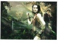 Louise Jameson "Leela" DOCTOR WHO genuine signed autograph 10x8 COA 6369