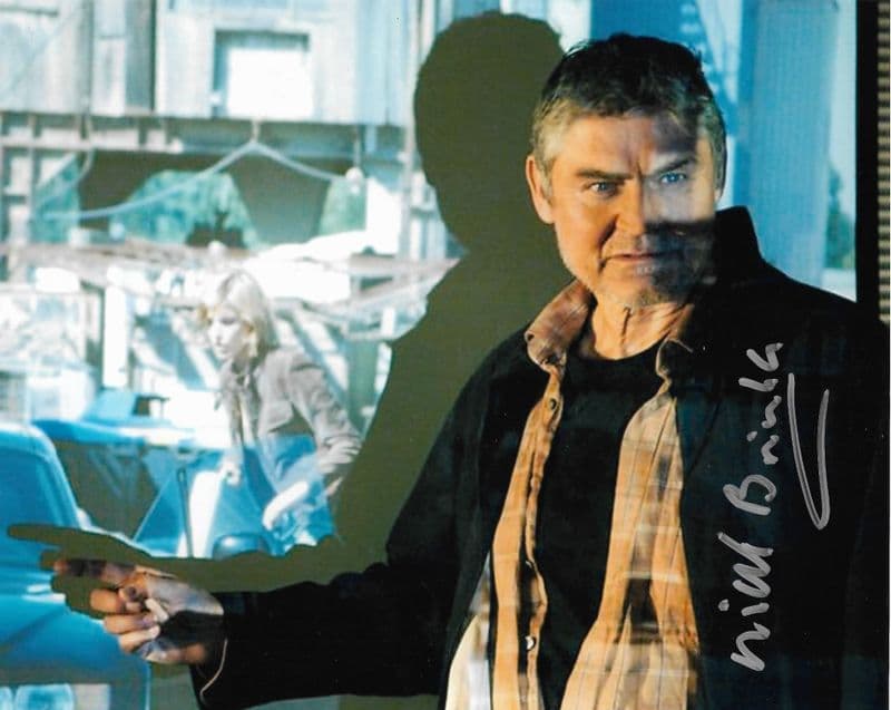 Nick Brimble Space 1999 , Robin Hood etc. genuine signed autograph 10x8 COA 11738