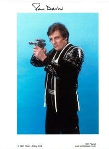 Paul Darrow "Kerr Avon" BLAKE'S 7 Genuine Signed Autograph 10 x 8 COA 4014