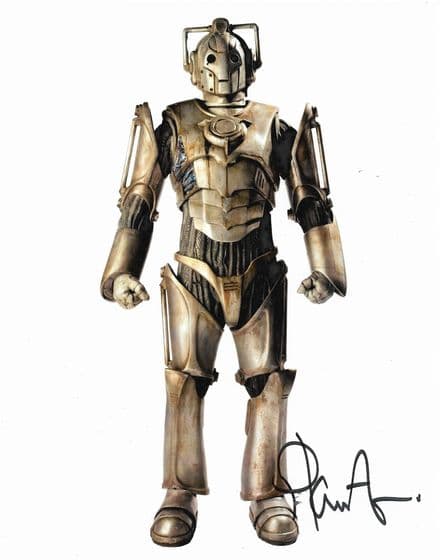 Paul Kennington DOCTOR WHO Cyberman Genuine Signed Autograph 10x8 COA 12109