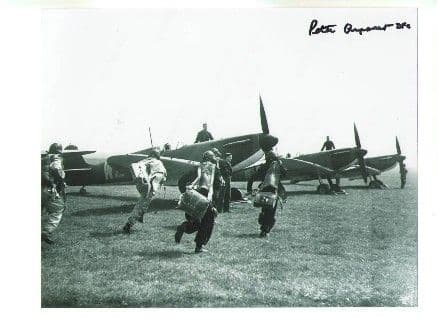 Peter Ayrest WW2 Veteran genuine signed Autograph 10x8 COA 1593