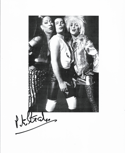 Peter Straker- Actor, Singer & Model Genuine Signed autograph 10x8 COA 23153