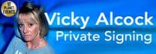 Private Signing - Vicky Alcock - Closes 30.08.16