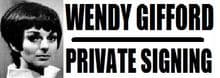 Private Signing - Wendy Gifford