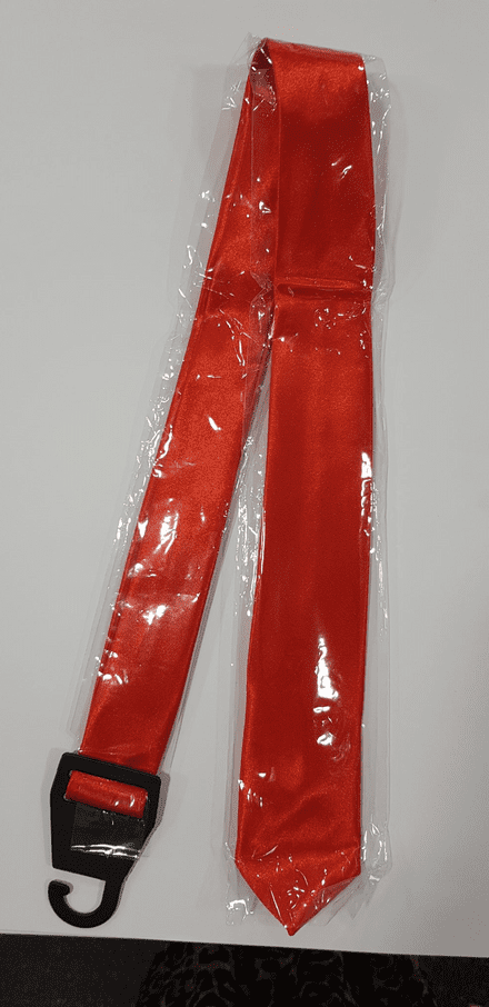 Red Satin Necktie - PC6381