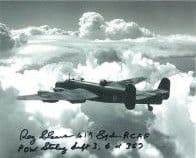 Reg Cleaver WW2 veteran GSA 10x8 COA 5695