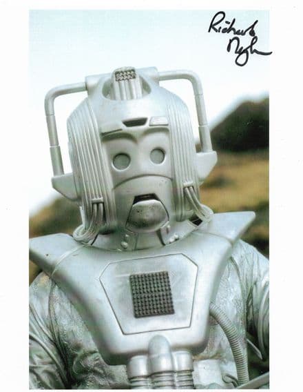Richard Naylor DOCTOR WHO "Cyberman"10x8 Genuine Signed Autograph 12047