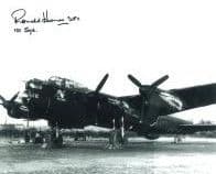 Ronald Holmes (WW2 Pilot) - Genuine Signed Autograph 7739