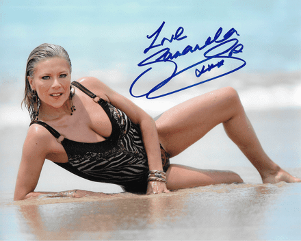 Samantha Fox - Page 3 Model, Playboy & Singer Signed 10" x 8" COA 22836
