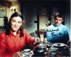 Susan Jameson & Michael Jayston - Genuine Signed Autograph 7529