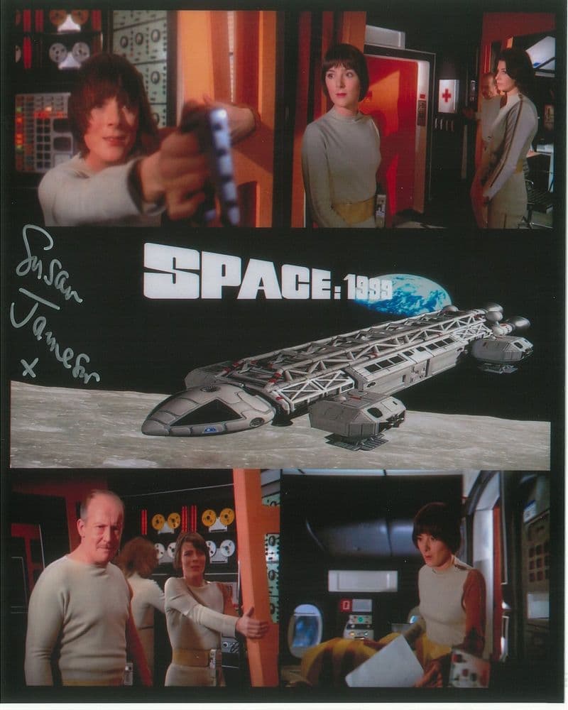 Susan Jameson, Space 1999, 10x8 genuine signed autograph 10358