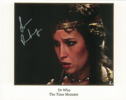 Susan Penhaligon DR WHO Genuine signed Autograph 10X8 COA