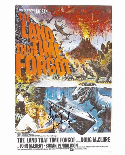 Susan Penhaligon The Land That Time Forgot  Genuine signed Autograph 10X8 COA 11974