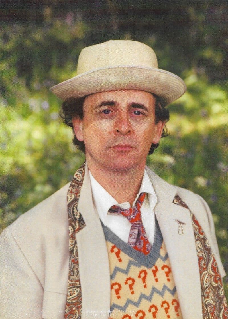 Sylvester McCoy - Postcard (15cm/10.5cm) unsigned Limited stock 11329