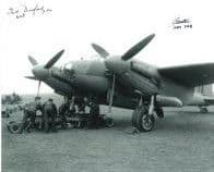 Ted Dunsford & Brian Beattie (WW2 Pilots) - Genuine Signed Autograph 7753