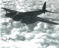 Ted Dunsford (WW2 Pilot) - Genuine Signed Autograph 7175
