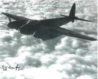 Ted Dunsford (WW2 Pilot) - Genuine Signed Autograph 7759