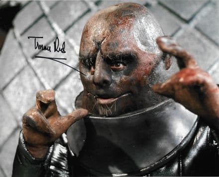Terrance Dicks DOCTOR WHO Genuine Signed Autograph 10 x 8 COA 11386