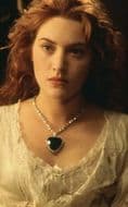 The Heart of the Ocean Dark Blue TITANIC Necklace 5323