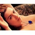The Heart of the Ocean Dark Blue TITANIC Necklace 5323