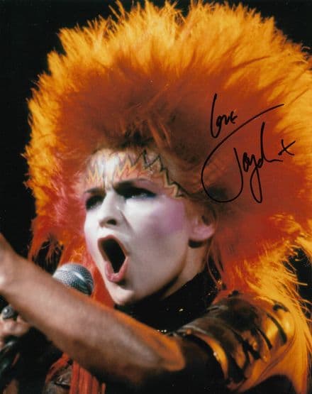 Toyah Wilcox Singer & Actress " Genuine Signed 10" x 8 COA 11650