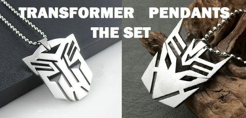 TRANSFORMERS Decepticons Steel Pendant The set - Prop Replica 2694