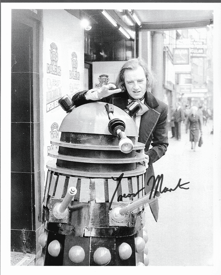 Trevor Martin played the Stage & Audio Dr Who 10" x 8" Genuine Signed 23133