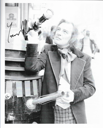 Trevor Martin played the Stage & Audio Dr Who 10" x 8" Genuine Signed 23135