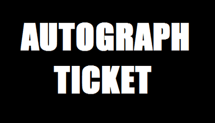 Unit Day Autograph Ticket