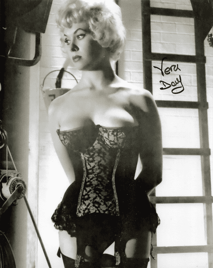 VERA DAY "Quatermass 2, Womaneater", HAMMER HORROR COA 8" x 10" 22914