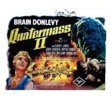 Vera Day 'Quatermass II', HAMMER HORROR Genuine Signed Autograph 10 x 8 COA2 2831