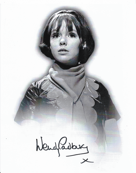 Wendy Padbury "Zoe" DOCTOR WHO 10 x 8 Genuine Signed autograph COA 22946