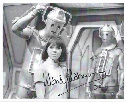 Wendy Padbury "Zoe Heriot" DOCTOR WHO Genuine Signed Autograph 10 x 8 COA 11845